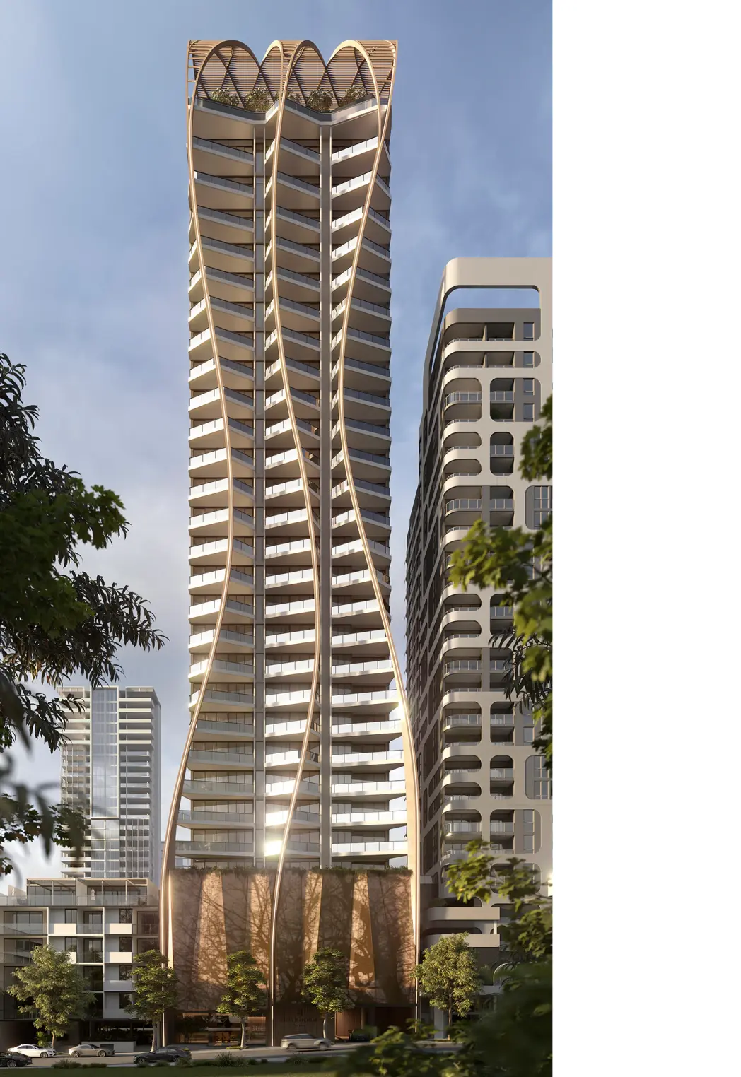 PAIDD - Australia Real Estate Investments. Our exclusive properties in Sydney, Melbourne, Brisbane showcases sophisticated urban living with a luxury home feel and overseen by locally and internationally-renowned property developers such as Aria property group. Introducing Upper house apartments in the center of Brisbane's prestige south bank. Dramatic architectural features inspired by Queensland's Moreton Bay fig tree create an evocative design statement incorporating dancing balconies, architectural ribbons and Australia’s first double-storey rooftop club. 66 Hope St, South Brisbane QLD 4101